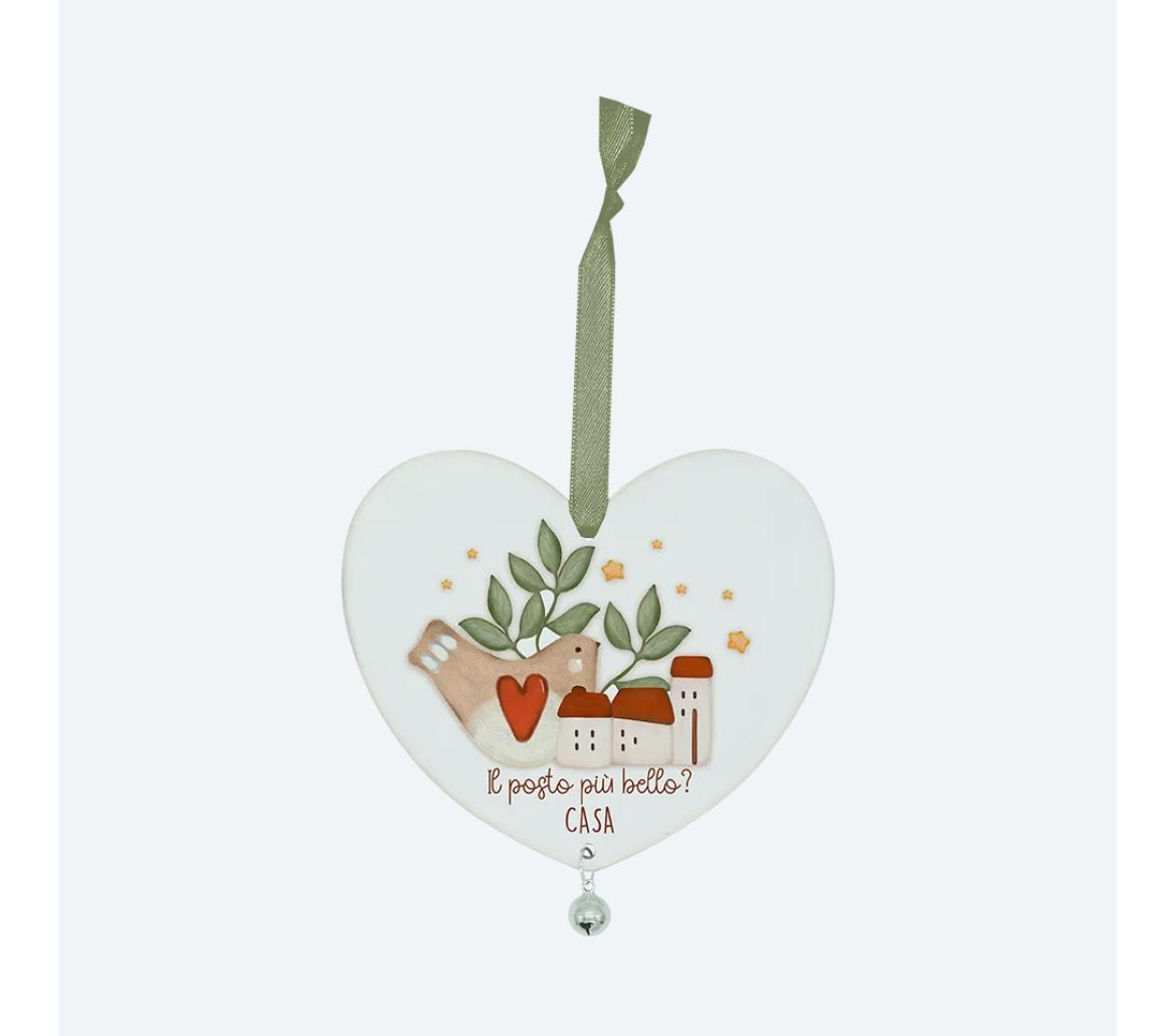 Cuore campanello - il posto più bello? Casa