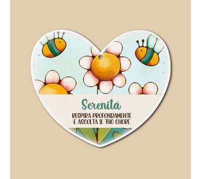 Calamita a forma di cuore - serenità