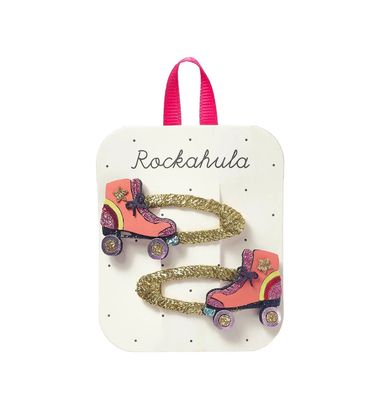 Set 2 Mollette Clic Clac pattini a rotelle Rockahula