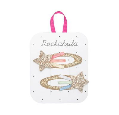 Set 2 Mollette Clic Clac Stella cometa Rockahula