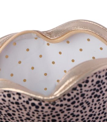 Borsetta a tracolla cuore Leopard Rockahula