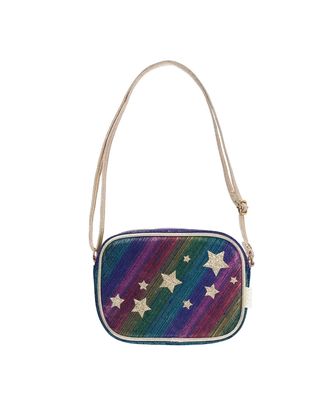 Borsetta a tracolla linea Disco e stelline glitter oro Rockahula