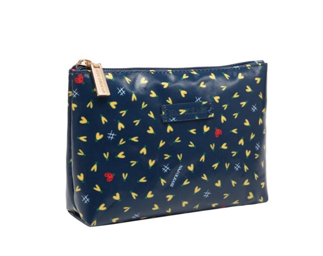 Necessaire Naj-Oleari coccinelle fondo blu