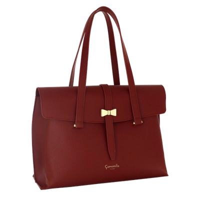 BORSA SPALLA/PORTA PC NICE OFFICE ROSSO BORDEAUX Camomilla Milano