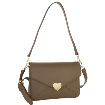 BORSA A SPALLA NINA TAUPE Camomilla Milano