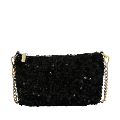 MINI BAG Camomilla Milano Pailettes NERO
