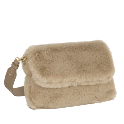 BORSA TRACOLLA con PATTA OLGA BEIGE Camomilla Milano