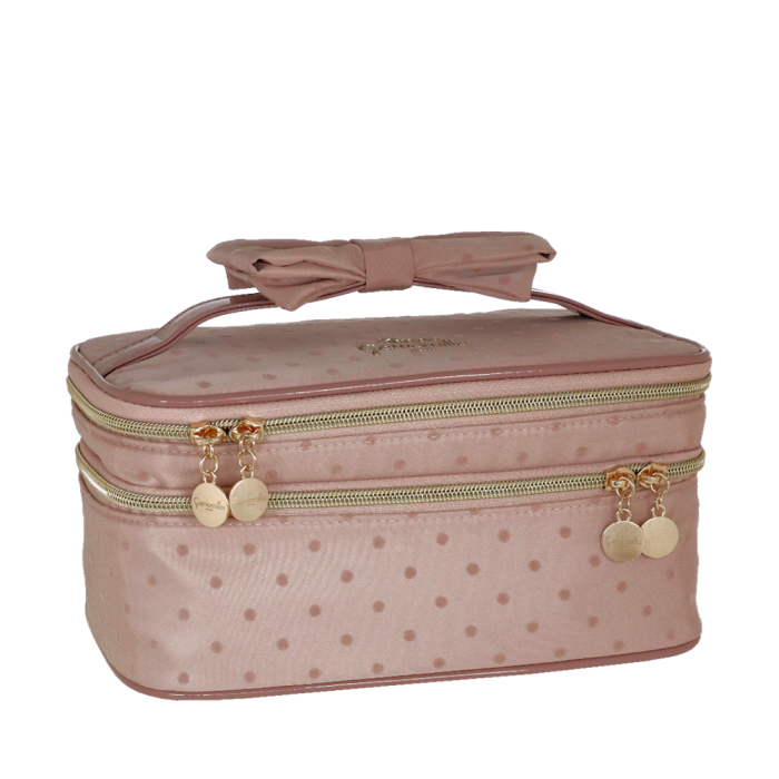 BEAUTY CASE M POLKA GLAM ROSA Camomilla Milano
