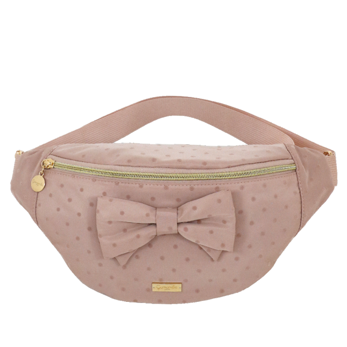 BORSA MARSUPIO POLKA GLAM ROSA Camomilla Milano