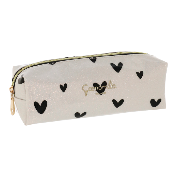 ASTUCCIO S LOVE ME BIANCO NERO Camomilla Milano