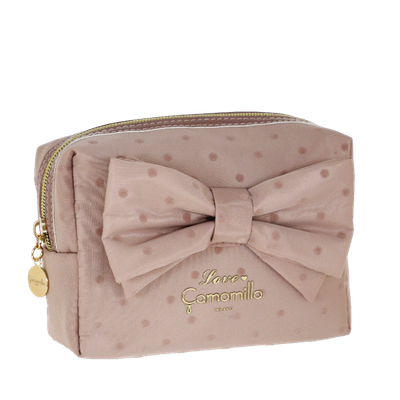 NECESSAIRE S POLKA GLAM ROSA Camomilla Milano