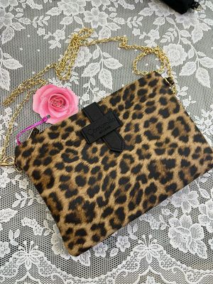 Tracollina piatta Camomilla Milano Leopard
