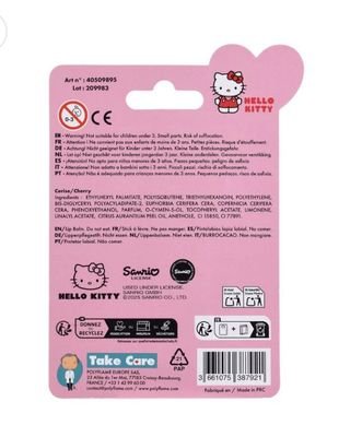 Lip balm stick Hello Kitty top 3d