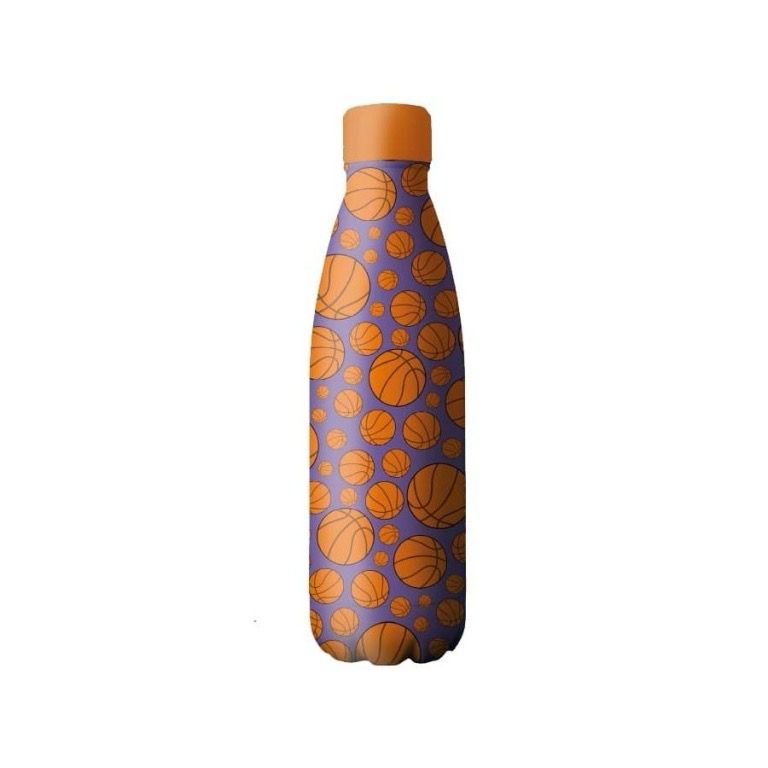 Bottiglia termica 500ml pallone da basket