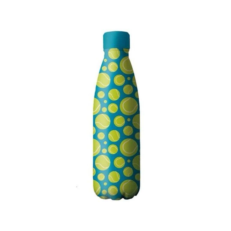 Bottiglia termica 500ml palline da tennis