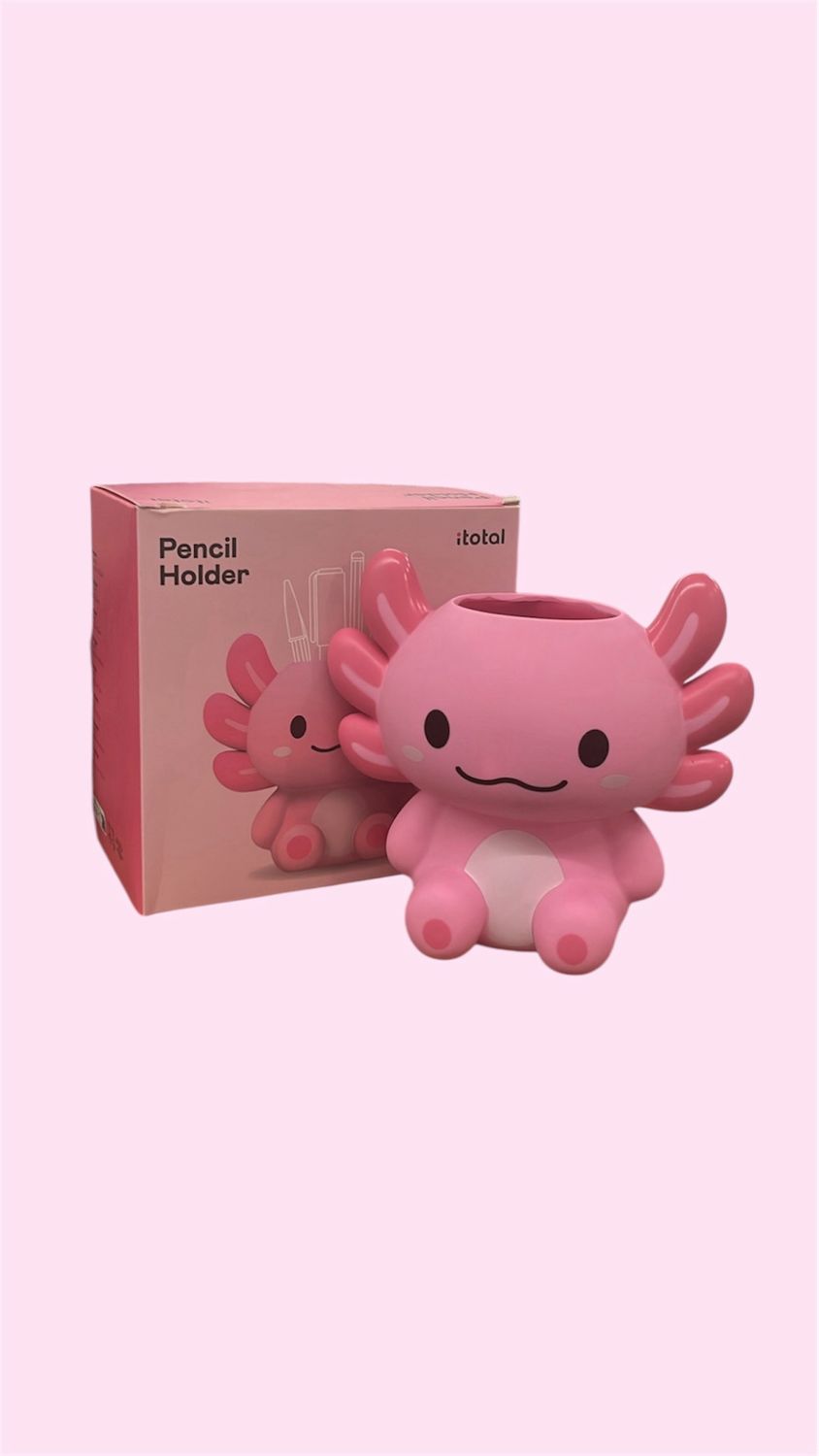 Portapenne Portaspazzolino 3d Itotal axolotl