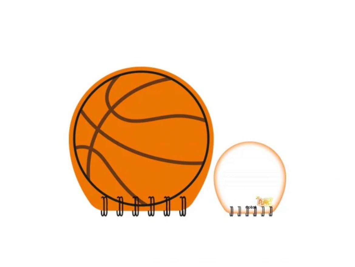 Mini Block Notes pallone da basket