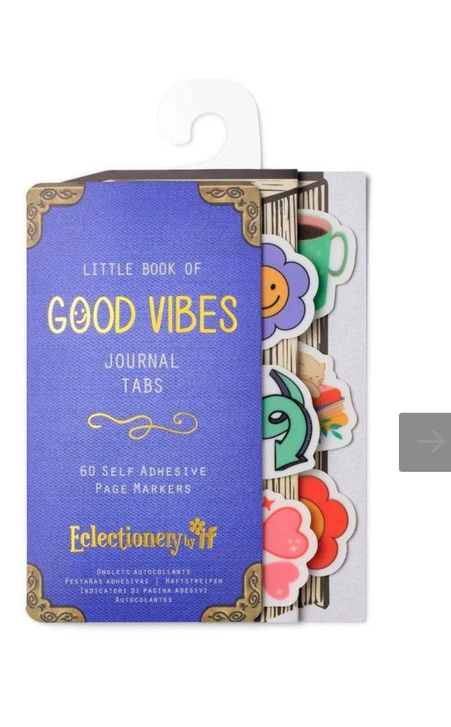 Segnapagina adesivi good vibes