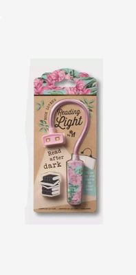Lampada da lettura peonie