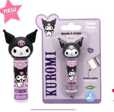 Lip balm stick Kuromi top 3d