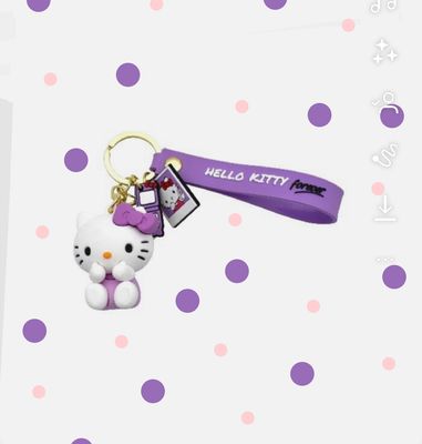 Portachiavi Hello Kitty lilla