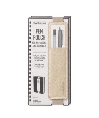 Portapenne da quaderno con elastico oro chiaro