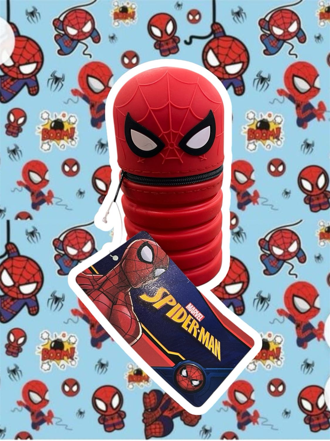 Astuccio silicone estendibile Spiderman