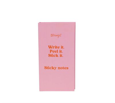 Quaderno con note adesive Mr Wonderful