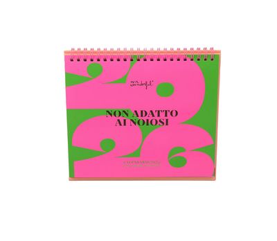 Calendario da tavolo 2026 Mr Wonderful - Non adatto ai noiosi