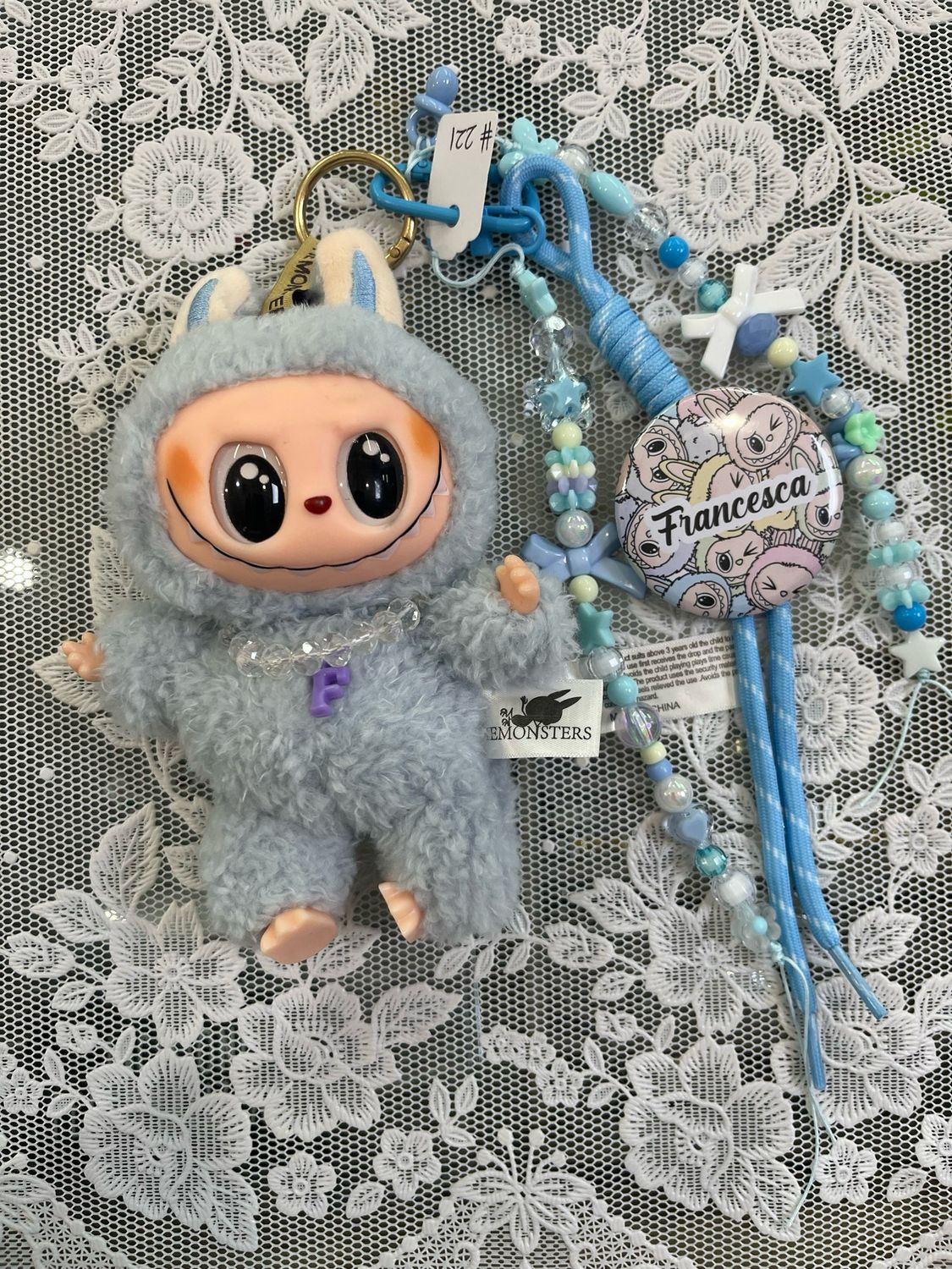 Mostriciattolo versione Macaron celeste 221