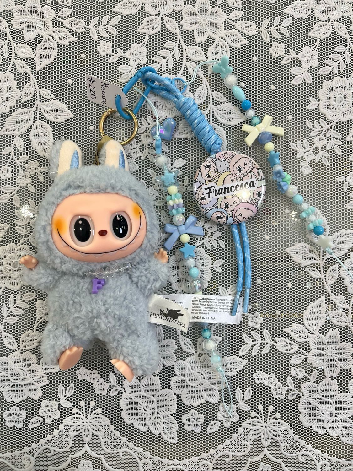 Mostriciattolo versione Macaron celeste 226