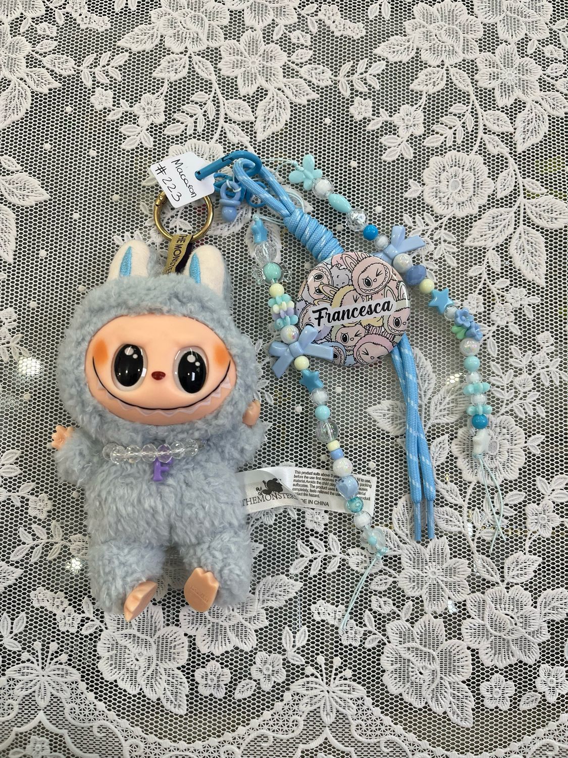 Mostriciattolo versione Macaron celeste 223