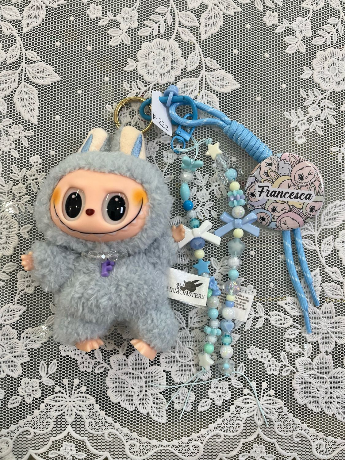 Mostriciattolo versione Macaron celeste 222