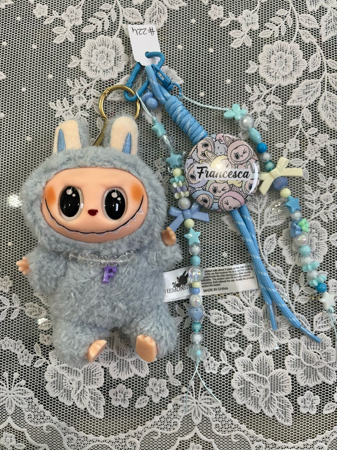 Mostriciattolo versione Macaron celeste 224