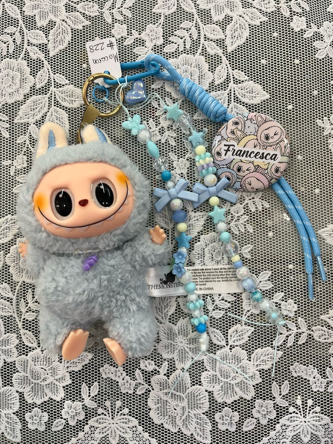 Mostriciattolo versione Macaron celeste 228