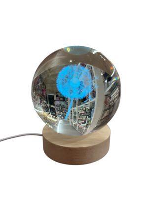 Lampada da tavolo multicolor a led soffione dei desideri