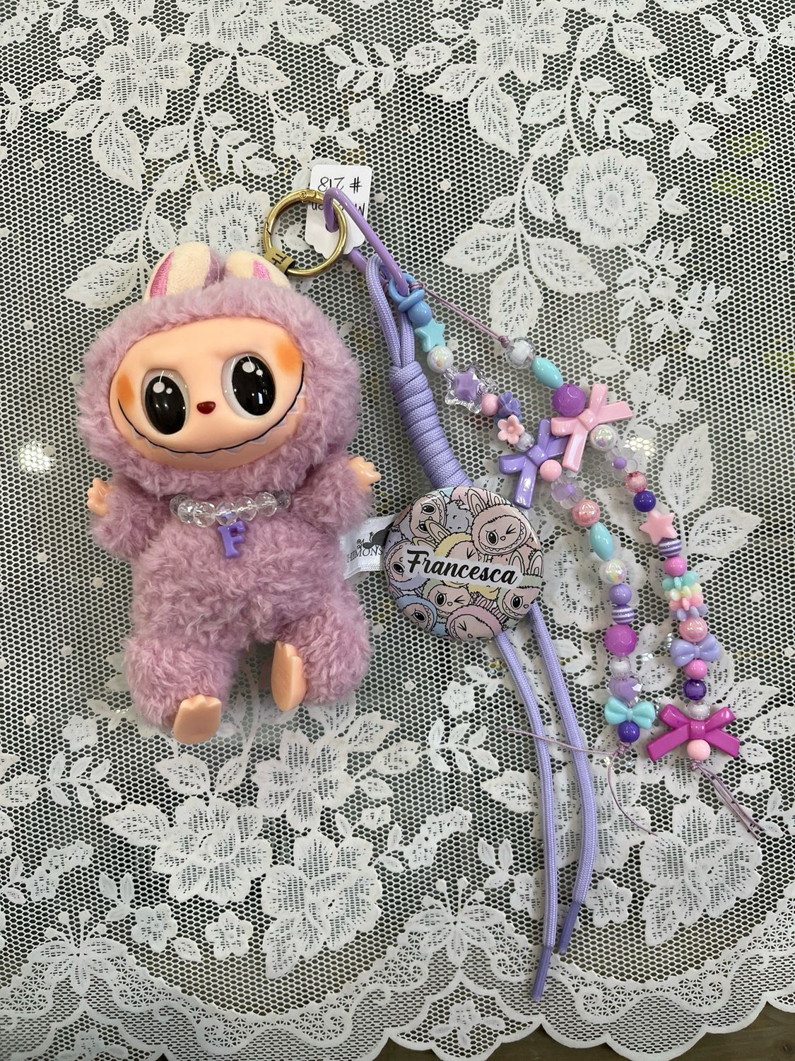 Mostriciattolo versione Macaron rosa 218