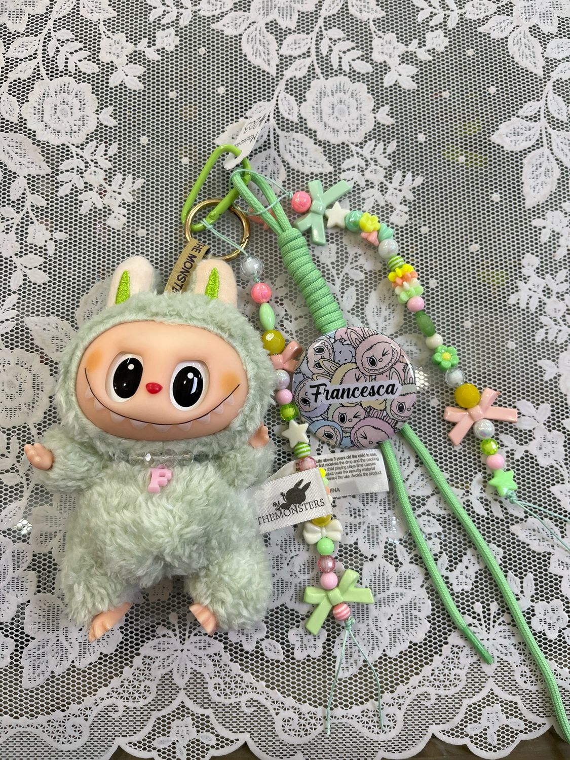 Mostriciattolo versione Macaron menta 203