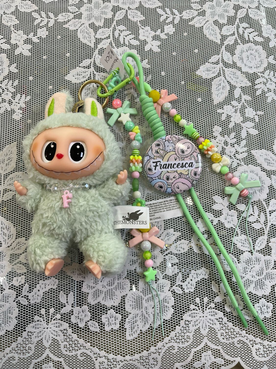 Mostriciattolo versione Macaron menta 201