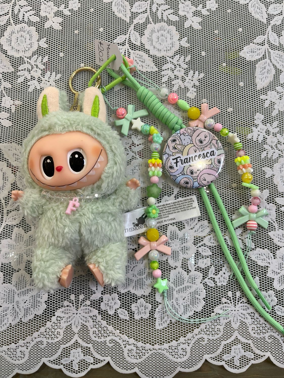 Mostriciattolo versione Macaron menta 202