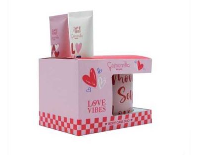 Body care duo Camomilla Milano love vibes