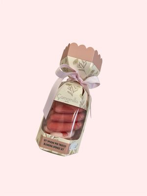 Set spugne per il trucco cuore Camomilla Milano