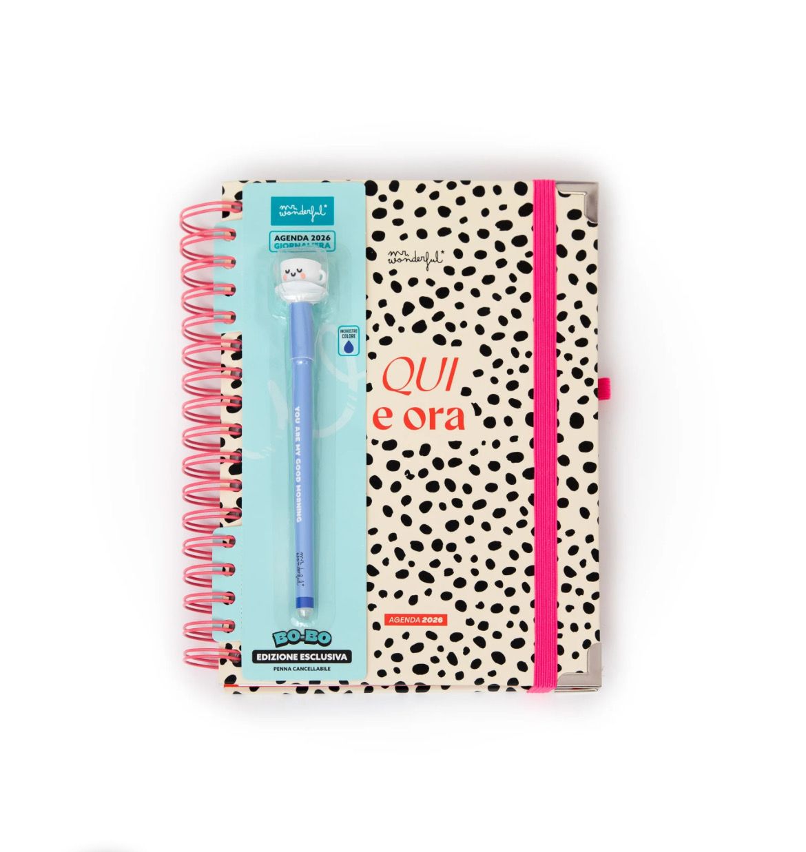 Agenda Office 2026 Giornaliera Grande GG - Qui e ora