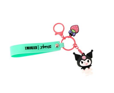 Portachiavi con charm - Kuromi mr Wonderful
