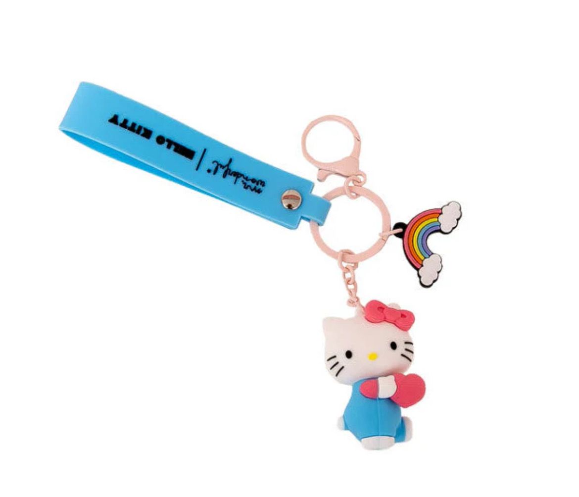 Portachiavi con charm - Hello Kitty mr Wonderful