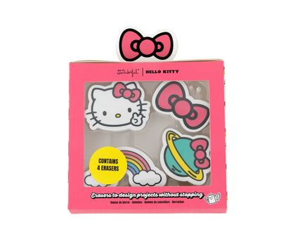 Set di 4 Gomme - Hello Kitty X mr Wonderful