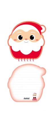 Mini Block Notes Natale Babbo Natale