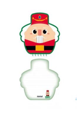 Mini Block Notes Natale schiaccianoci