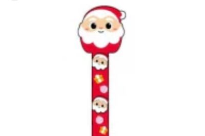 Matita Natale Babbo Natale in legno I-TOTAL con topper