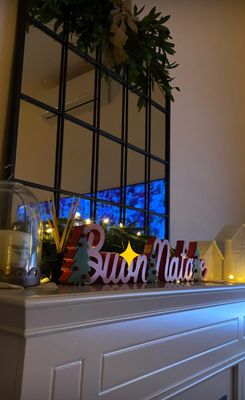 Scritta decorativa Buon Natale